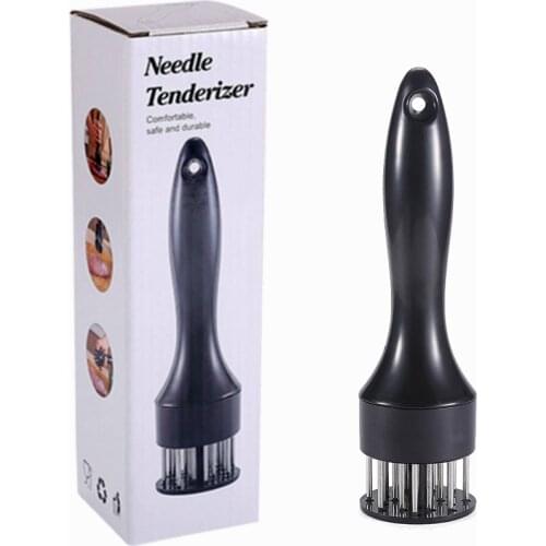 Kitchen Stainless Steel Gadget Fast Manual Beef Tenderizer Needle Steak Pork Chops Loose Household Meat Hammer Food Cooking Tool