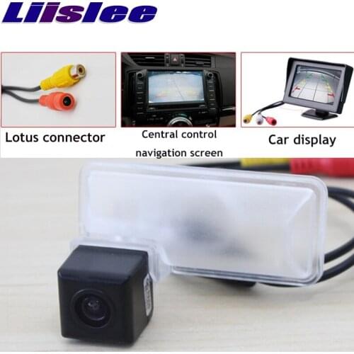 LiisLee Car Rear View Camera For Subaru Liberty ( B4 ) BN BS 2014~2017 Night Vision Look Back Backup CCD Camera