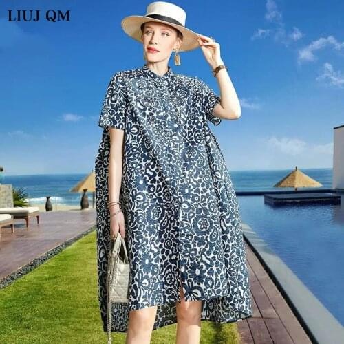Летние платья миди LIUJ QM China At AliExpress