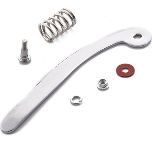 1 Set Electric Guitar Bridge Parts Zinc Alloy Tremolo Vibrato Bridge Tailpiece Parts Crank Handle For Bigsby Guitar