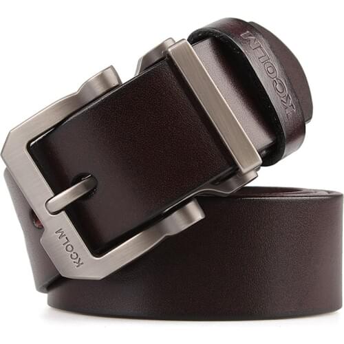 Cowskin leather designer Quality with silver buckle Jeans belt tmallfs men heavy duty luxury strap big size XXL long 140 150