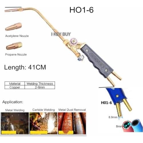 Gun Shooting Suction Type Injection Style Manual Welding Torch Oxygen Jet Suction Manual Propane Acetylene Welder Torches H01-6