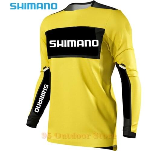 Shimano Fishing T-shirt Quick Dry Professional Fishing Jersey Men Long Sleeve Sun Protection Anti-uv Breathable Fishing Shirt