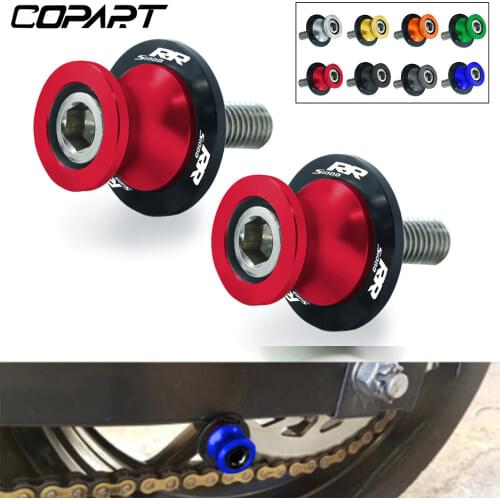 Motorcycle CNC Swingarm Spools Slider Rear Swing Arm Cover Stand Screws Paddock For BMW S1000RR S 1000RR S1000 RR HP4 2009-2020
