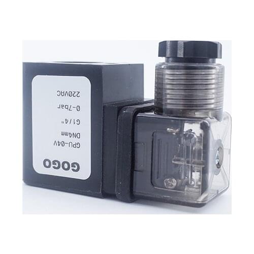 GOGO only coil for PX Series / PV/PT series valve solenoid coil D14511 D1451X 20VA/12W 24VDC 12V DC 220V AC 110V AC