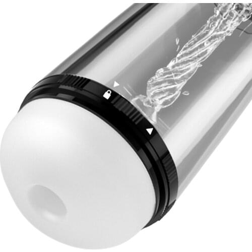 1New Sex Shop Penis Pump Enlargement Male Masturbator Air Sucking Vacuum Delay Training Dick Extender Sex Toys For Men Machine