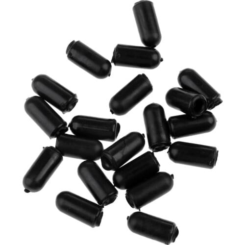 20 Pcs Fishing Rubber Tube Buffered Carp Fishing Tackle Fishing Accessories