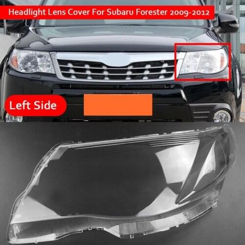 For Subaru Forester 2009-2012 Car Headlight Clear Lens Cover head light lamp