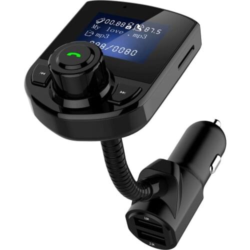 BT52 Bluetooth Hands-Free Car Kit MP3 Automotive MP3 Player Bluetooth Hands-Free Phone Fast Charge FM Transmitter Car MP3