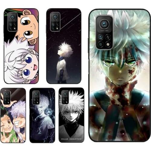 Anime Hunter X Hunter Killua Zaoldyeck Phone Cover For Xiaomi Mi 11 Lite Ultra 9T 10T Pro Note 10 POCO F3 F2 M3 X3 NFC Pro Case