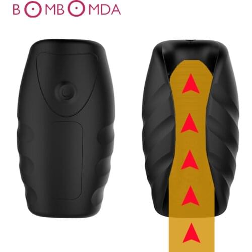 Electric Male Masturbation Cup Penis Exerciser Massager Erectile Lasting Masturbator Cup Vibrator Sex Toys For Men Adult Product