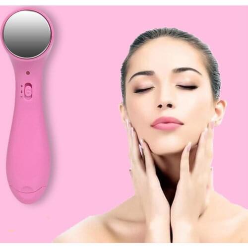 Electric Beauty Instrument Ultrasound Ion Face Lift Facial Deep Skin Cleaner Massager Wrinkle Removal Device Essence Importer