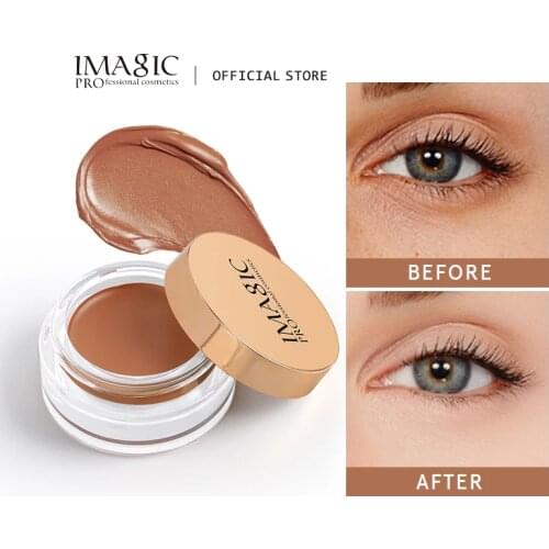 IMAGIC New Natural 4-Color Eye Primer Cream Waterproof Lasting Brightening Oil Control Eye Beauty Cosmetics