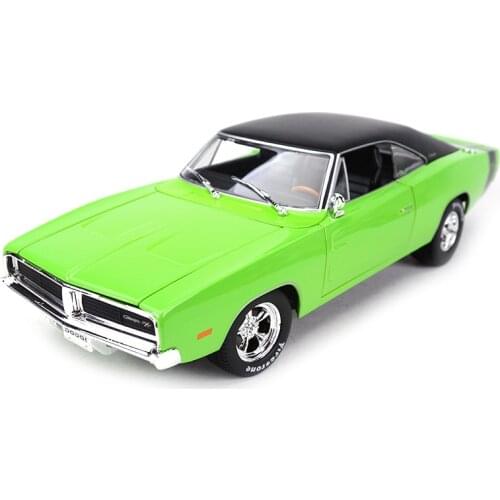 Maisto 1:18 1969 Dodge Charger R/T Sports Car Static Simulation Diecast Alloy Model Car
