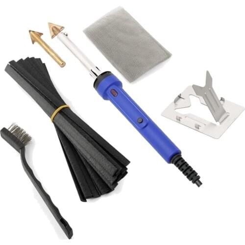 Plastic Welding Machine Kit, 80W Plastic Welding Kit, Suitable for Bumper, Kayak Repair