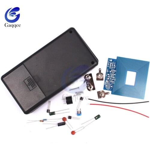 Diy Kit Metal Detector Metal Locator DC 3V-5V Electronic Metal Sensor Module Induction Suite With Case Shell Simple