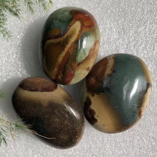 Natural Sea Stone Polishing Jade Specimens To Heal 1pc 40-55g