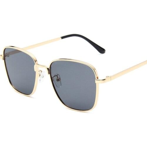 New sunglasses mens temperament retro box ocean film uv400 sunglasses trend fashion personality street driving glasses women