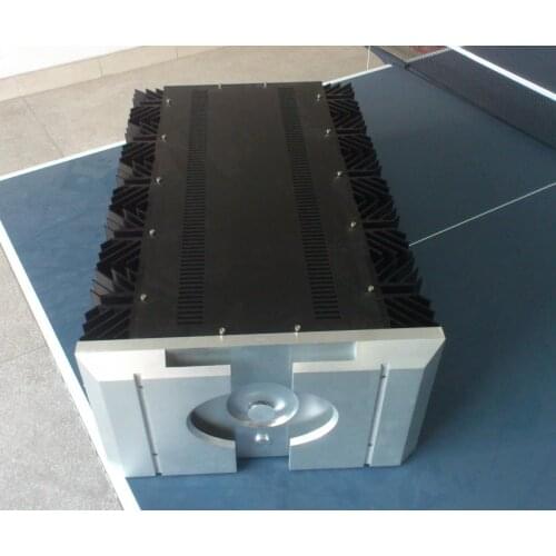 PASS XA160.5 Big Aluminum Chassis Class A Power Amplifier Enclosure DIY Case Hi-End Box