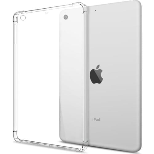 Shockproof Silicone Case For iPad Mini 4 7.9'' mini4 A1538 A1550 7.9 inch TPU Flexible Bumper Clear Transparent Back Cover
