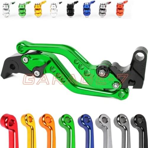Clutch Brake Levers For Kawasaki Versys KLE 650 KLE650 ER-6N ER6N ER6F ER-6F ER 6N 6F CNC Motorcycle Short Or Long Lever 2 Style