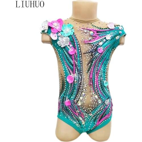LIUHUO Gimnasia vestuario Women Ballet Skating Dress ballroom dancing Rhythmic Gymnastics leotards for Girls