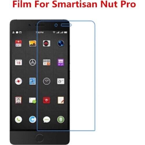 1/2/5/10 Pcs Ultra Thin Clear HD LCD Screen Protector Film With Cleaning Cloth Film For Smartisan Nut Pro