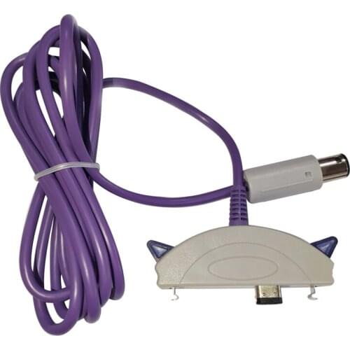 100 pcs 1.8m Game Link Cable Adapter Connect Cord for NGC to for GBA for GBA-SP Exchange Data Cable for GC to GBA/GBA SP