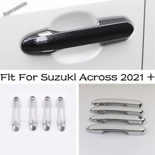Car Styling Outside Doorknob Handle Catch Cap Decorative Cover Trim ABS Exterior Molding Accessories Fit For Suzuki Across 2021