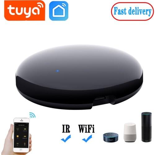 Wireless Tuya APP Remote Controller WiFi+IR Switch Support Voice Control for Google Home Alexa Tmall Genie Smart Home Automation