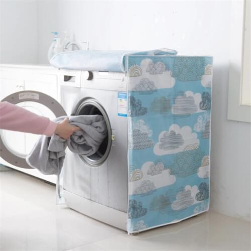 Peva Sunscreen Dust Proof Cover Washing Machine Cover Waterproof Case Washing Machine Protective Dust