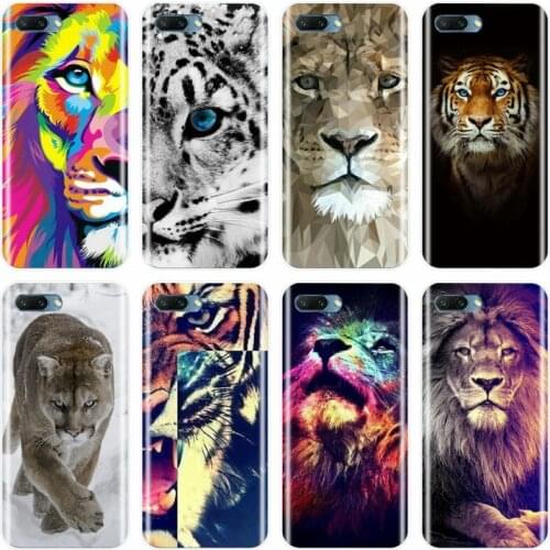 Tiger lion animal howl Phone Cover Soft Silicone TPU Phone Case For Huawei MATE 7 8 9 10 20 pro Honor 8 9 10 V10 NOTE10 lite