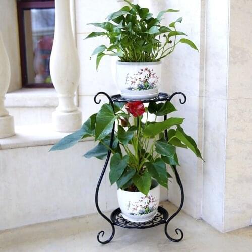 Decor Iron Planten Rek Decoration Dekoru Balkon Dekarosyon Decorer Metal Balcone Flower Balcony Balcon Stand Plant Shelf