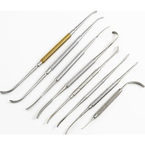 Rhinoplasty instruments periosteal stripper mandibular angle eye nose stripper tool scleral stripper double head