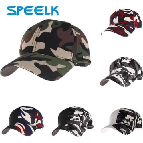 New Cotton Blend Baseball Caps Men Women Camouflage Visor Cap Lady Casual Climbing Sun Hat Outdoor Gorras Caps Wholesale