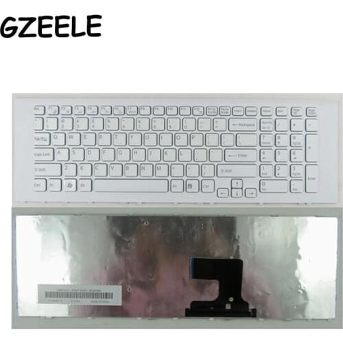 New Laptop keyboard For SONY VAIO VPCEJ VPC-EJ VPC EJ 17.3" Series white Keyboard 148972311 With Frame