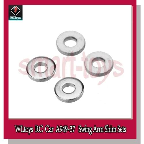 4Pcs A949 Swing Arm Shim Sets 1*5mm A949-37 for Wltoys A949 A959 A969 A979 K929 RC Car Parts