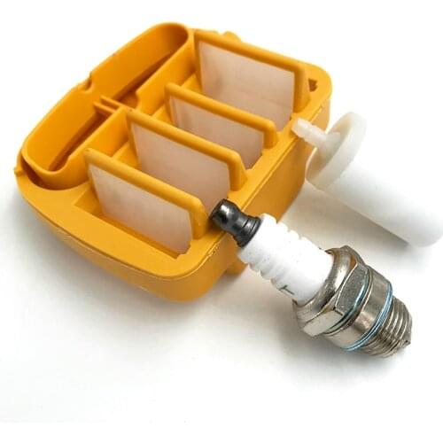 HUNDURE Fuel Air Filter Spark Plug Kit For Husqvarna 545, 550 XP, 550XP Jonsered CS2252 CS2253 Chainsaw Parts #522675402