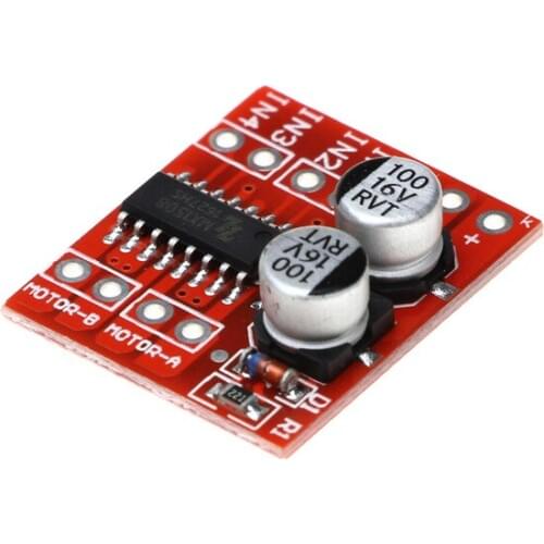 2 DC Motor Drive Module Reversing PWM Speed Dual H Bridge Stepper Motor Mini Victory L298N For Arduino DIY Smart Car RC Toy