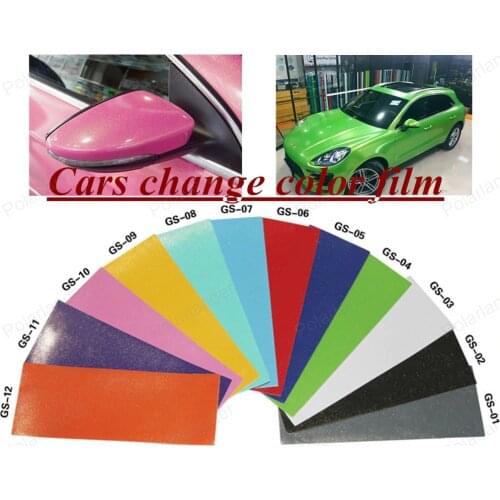 Car Sticker Sands change color film 155cm* 20cm Auto Exterior PVC Accessories Film For All Cars