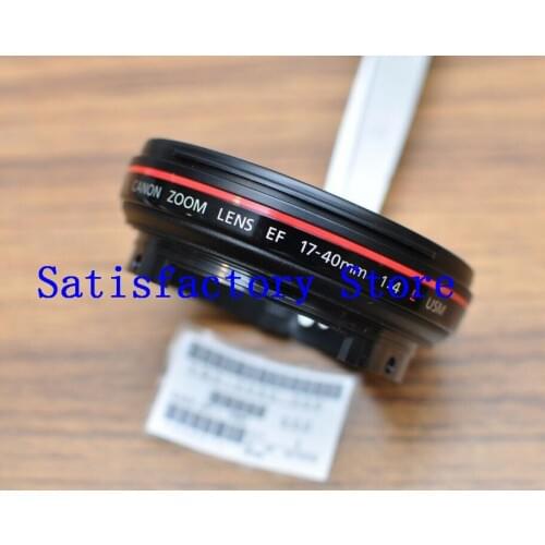 New Filter UV ring + Red Ring front sleeve barrel repair parts For Canon EF 17-40mm f/4L USM lens