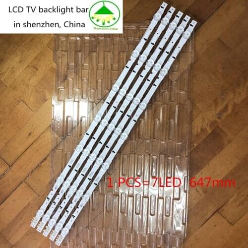 New Kit)3pcs 7LEDs 648mm LED backlight strip for samsung 32Inch TV 2014SVS32HD D4GE-320DC0-R3 CY-HH032AGLV2H