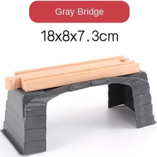 Plastic Simulation Scene Tunnel Christmas Gift Toy Grotto Compatible Fit Brio Wooden Educational Train Boy / Children Wood P163