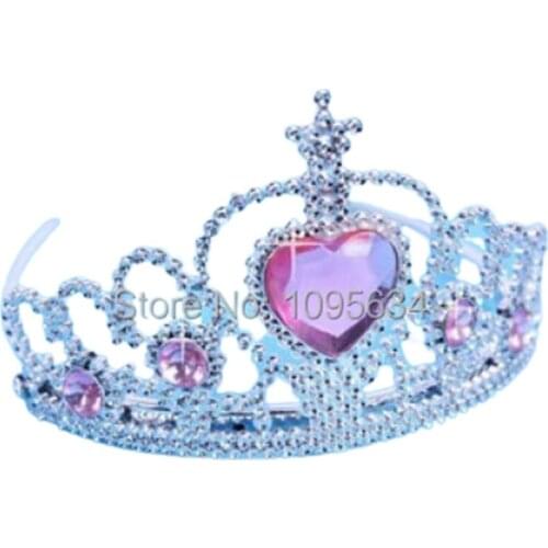 Free shipping Alice in Wonderland Queen Of Hearts Mini Crown On Headband Princess Fancy Dress