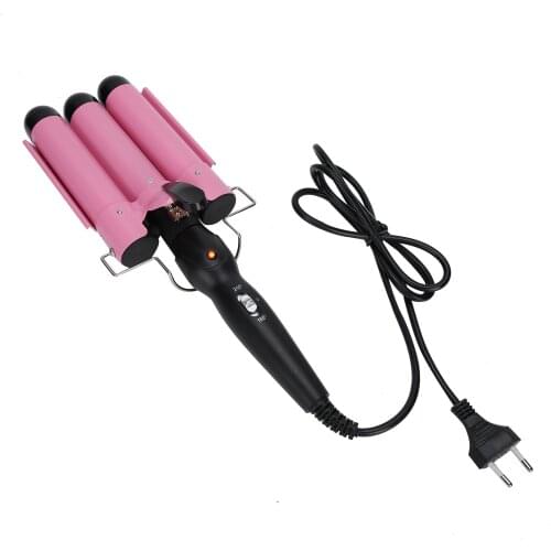 Hair Curling Iron 3 Barrel 32mm Electric Hair Waver Curling Iron Hair Styling Tool with Two Temperature Level