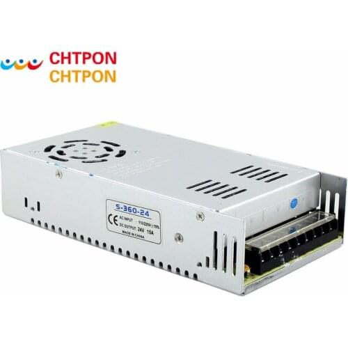 24V 15A 360W Universal Regulated Switching Power Supply for CCTV Led Radio