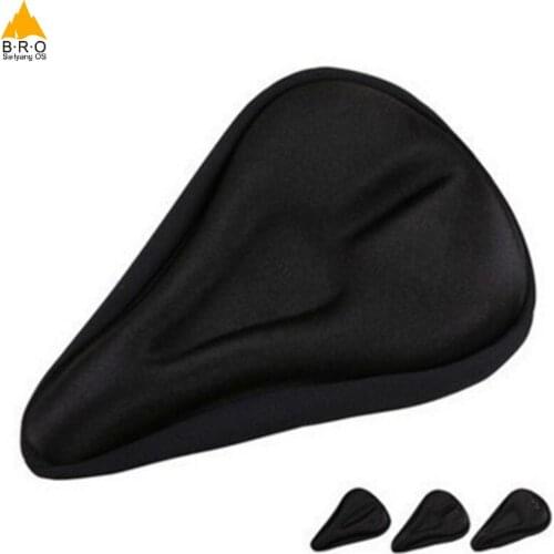 Universal 3D Silicone Gel Pad Soft Bike Bicycle Saddle Cover Thick Breathable Seat Cushion Bike Riding Seat Sitting Protecter