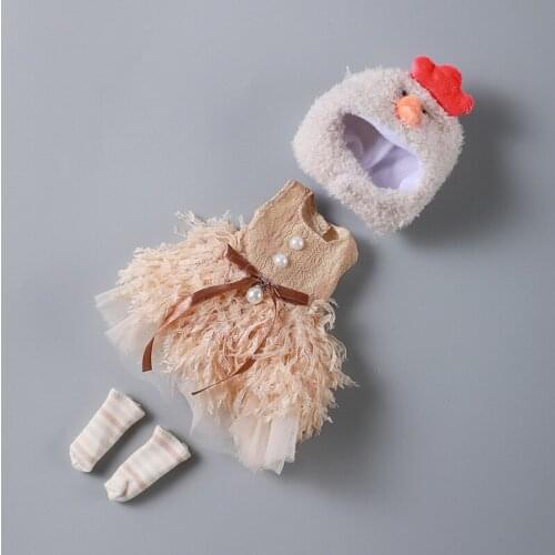 1/6 Bjd baby clothes 30cm according to sweet doll clothes suit girl princess doll clothes