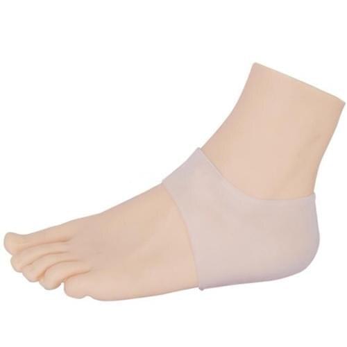 1 Pair Silicone Moisturizing Gel Heel Socks Cracked Foot Protective Skin Care Feet Care Socks Protectors Foot Care Tool