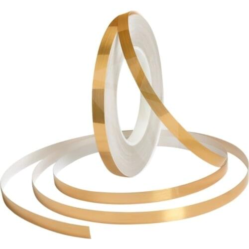 1 cm 50 Metre Gold Fayans Inter Stripe Tape Bathroom kitchen decoration nice display for